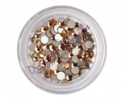 Large Colorado Topaz Rhinestones, 100pcs