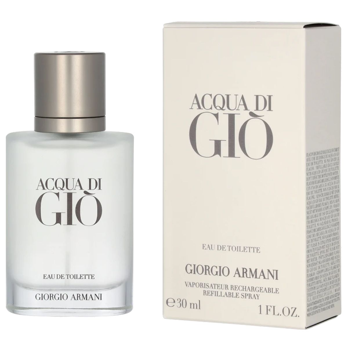 Giorgio armani acqua di gio homme eau de toilette spray 30ml men refillable