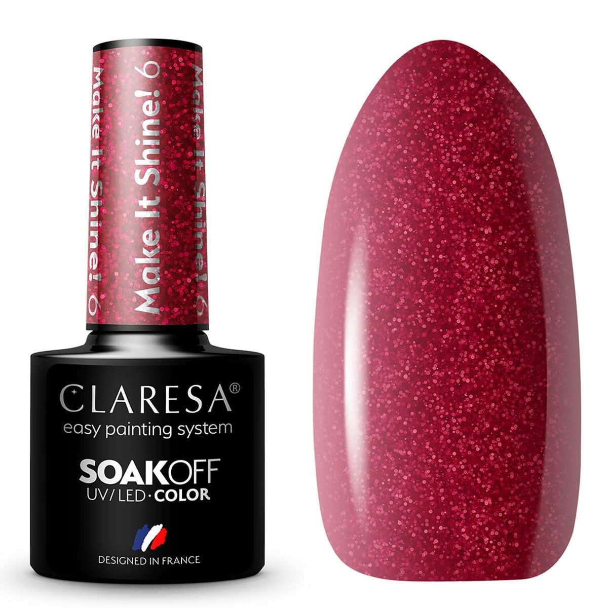 Claresa UV LED Gel Polish 5ml Make It Shine 6