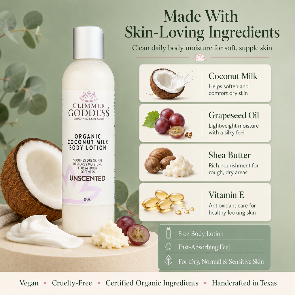 Organic Coconut Milk Body Lotion – Ultra-Hydrating