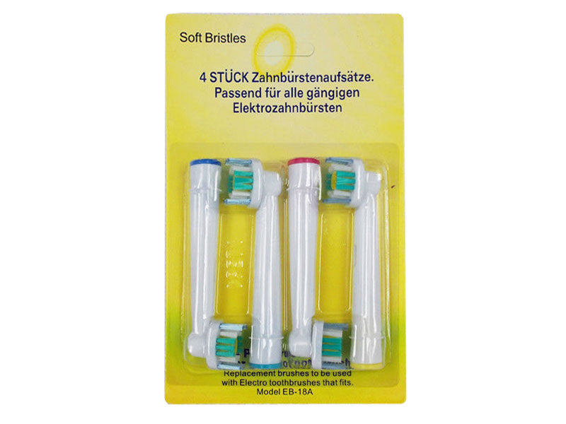 Końcówki 3D do szczoteczki do zębów, 4 szt